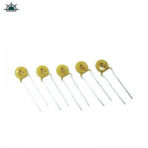 Fabrikant Weerstand Leverancier Geel Silicon 10D271 Diameter 10mm Metal Oxide MOV-varistor voor het schakelen van de voeding