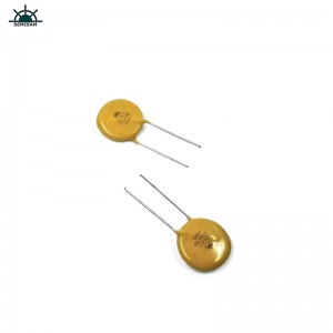 China ODM Electronics Components, Geel MOV 20mm HVR20D621K Zinkoxide-varistor voor voedingsapparatuur